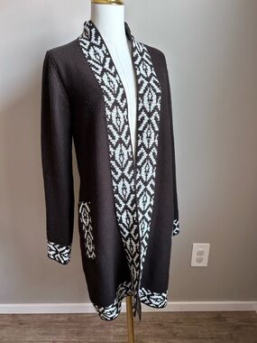 Ariat western longline Lander cardigan Aztec pattern cowgirl country rodeo